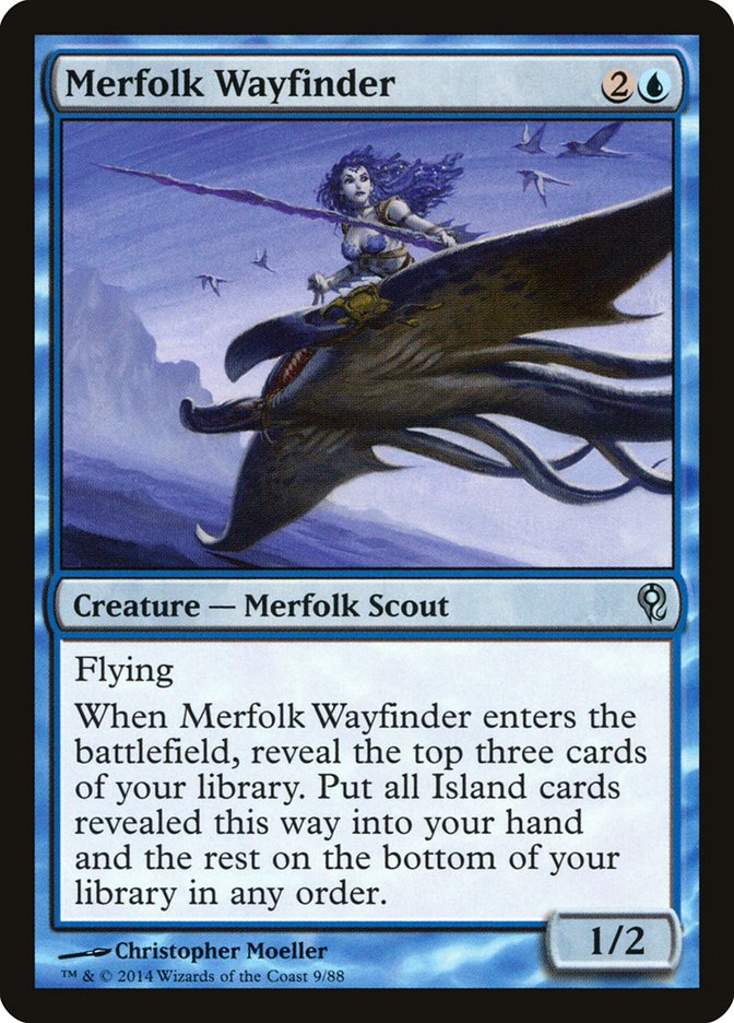 Merfolk Wayfinder [Duel Decks: Jace vs. Vraska] | Gamer Loot