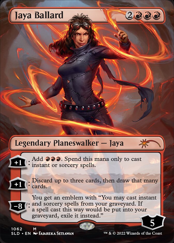 Jaya Ballard (Borderless) [Secret Lair Drop Series] | Gamer Loot