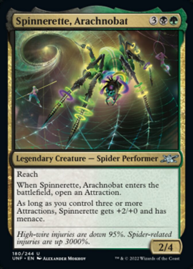 Spinnerette, Arachnobat [Unfinity] | Gamer Loot