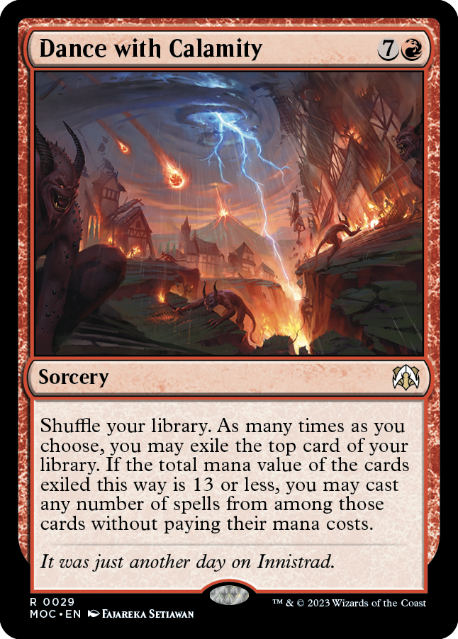 Dance with Calamity [March of the Machine Commander] | Gamer Loot