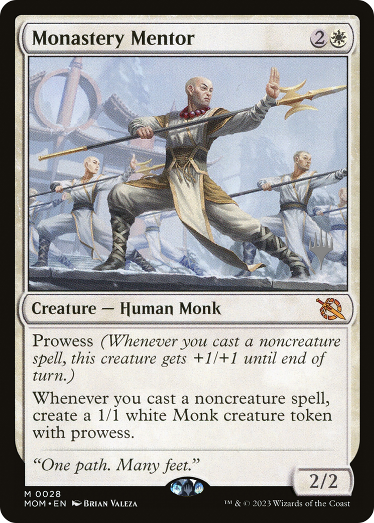 Monastery Mentor (Promo Pack) [March of the Machine Promos] | Gamer Loot