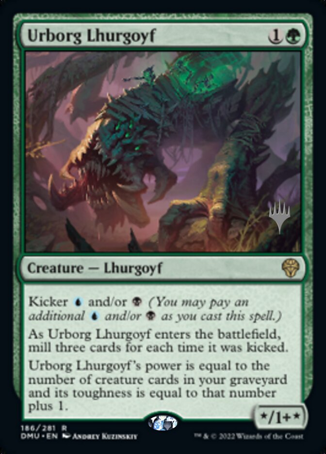 Urborg Lhurgoyf (Promo Pack) [Dominaria United Promos] | Gamer Loot