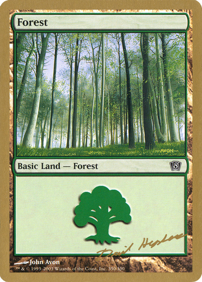 Forest (dh350) (Dave Humpherys) [World Championship Decks 2003] | Gamer Loot