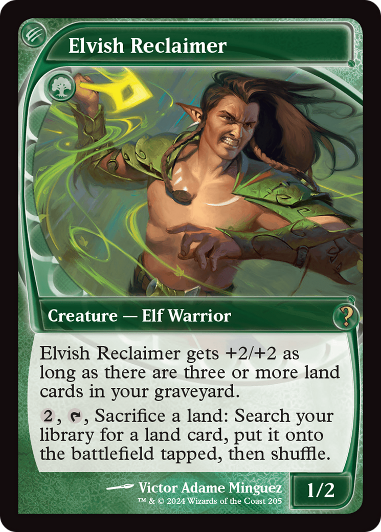 Elvish Reclaimer (Future Sight) [Mystery Booster 2] | Gamer Loot