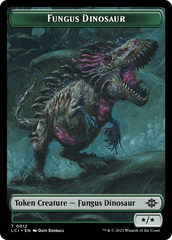 Fungus Dinosaur // Spirit Double-Sided Token [The Lost Caverns of Ixalan Tokens] | Gamer Loot