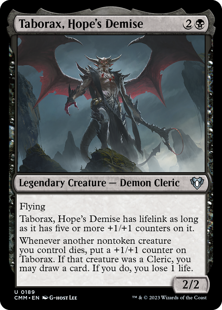 Taborax, Hope's Demise [Commander Masters] | Gamer Loot