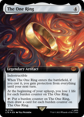 The One Ring (Extended Art) (Surge Foil) [The Lord of the Rings: Tales of Middle-Earth] | Gamer Loot