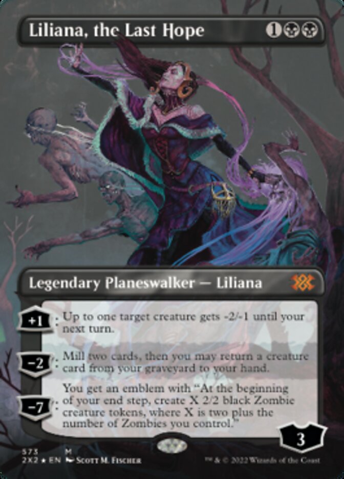 Liliana, the Last Hope (Textured Foil) [Double Masters 2022] | Gamer Loot