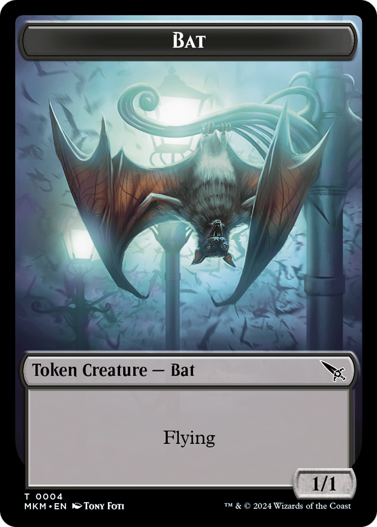 Bat Token [Murders at Karlov Manor Tokens] | Gamer Loot