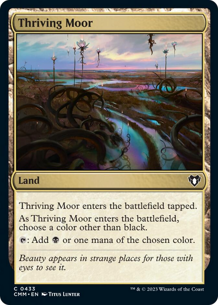 Thriving Moor [Commander Masters] | Gamer Loot