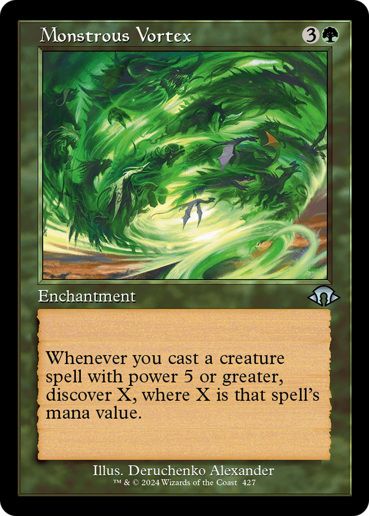 Monstrous Vortex (Retro) [Modern Horizons 3] | Gamer Loot