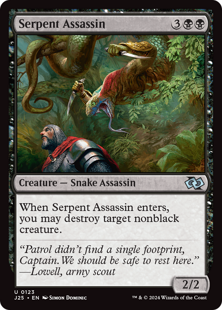 Serpent Assassin [Foundations Jumpstart] | Gamer Loot