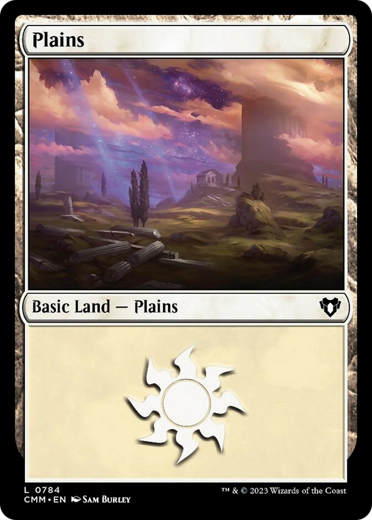 Plains (784) [Commander Masters] | Gamer Loot