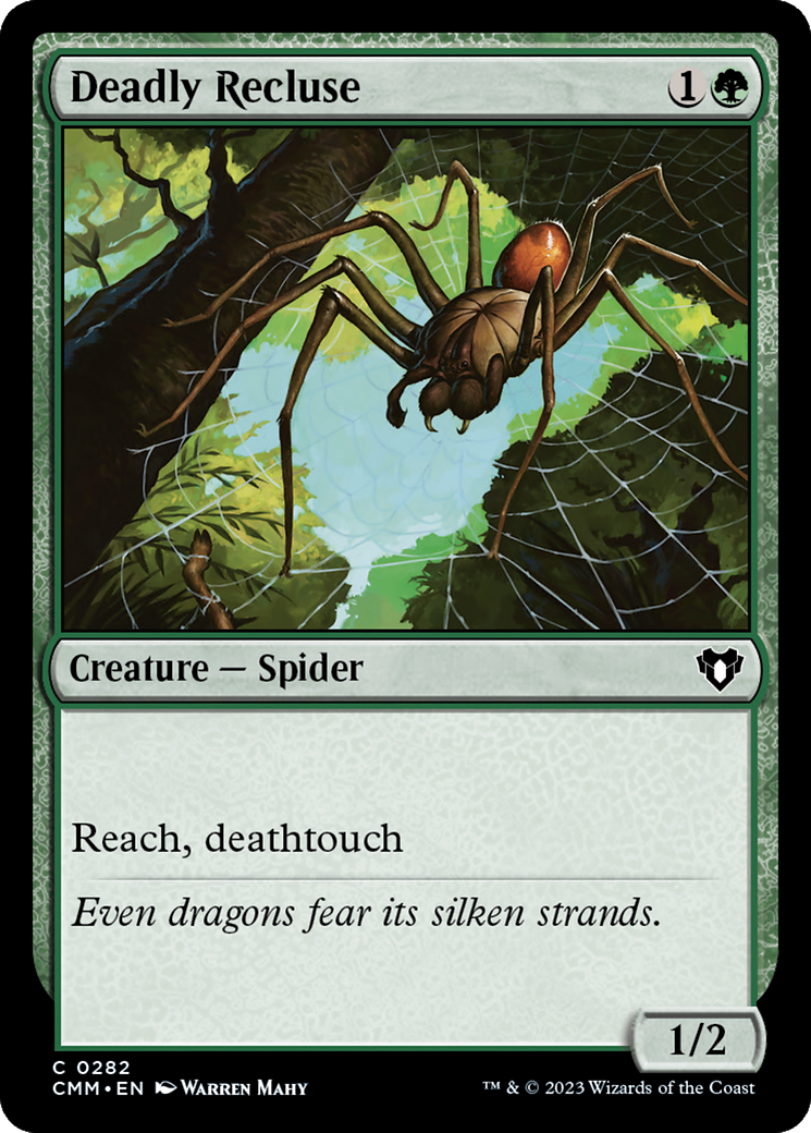 Deadly Recluse [Commander Masters] | Gamer Loot