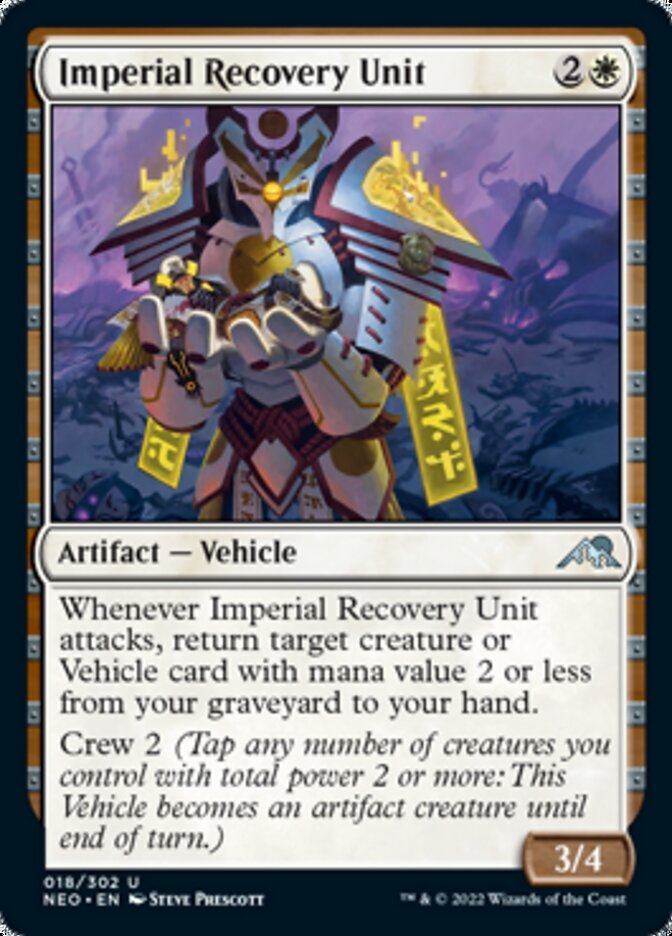 Imperial Recovery Unit [Kamigawa: Neon Dynasty] | Gamer Loot