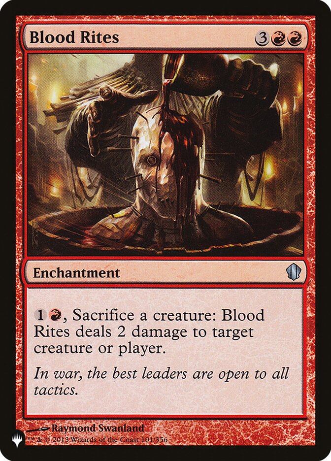 Blood Rites [The List] | Gamer Loot