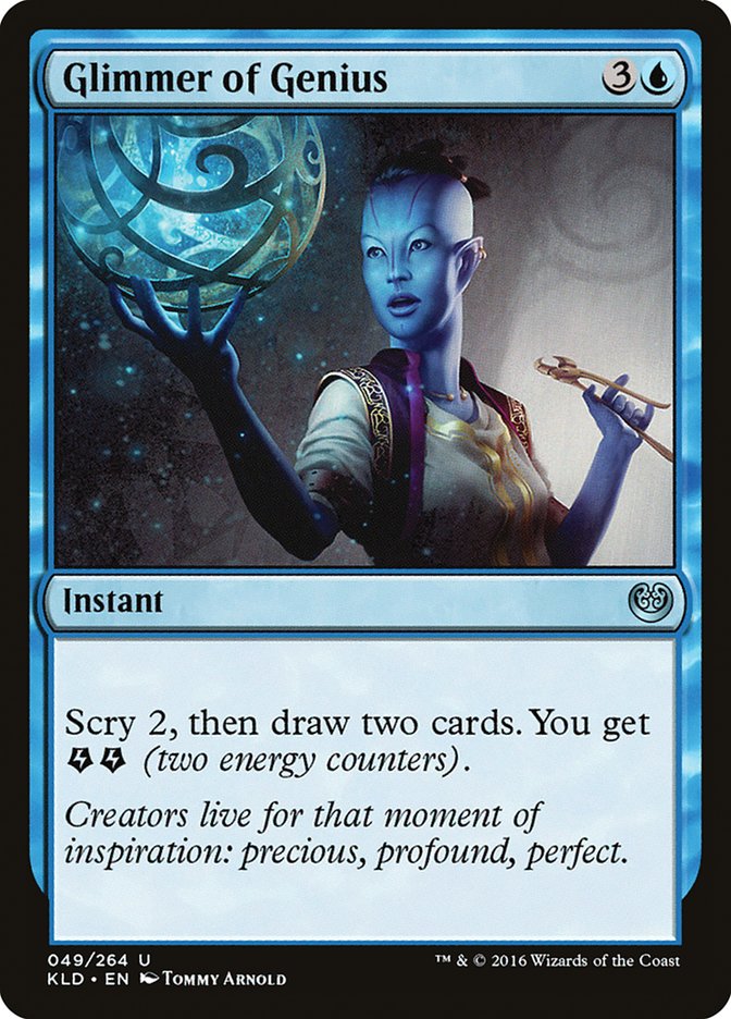 Glimmer of Genius [Kaladesh] | Gamer Loot