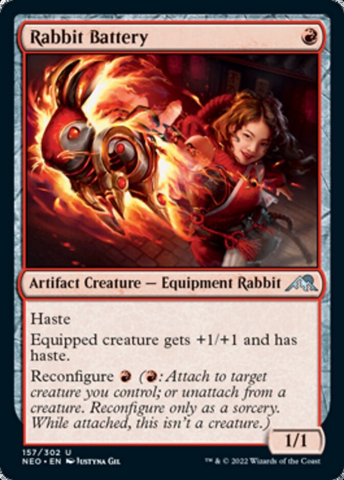 Rabbit Battery [Kamigawa: Neon Dynasty] | Gamer Loot