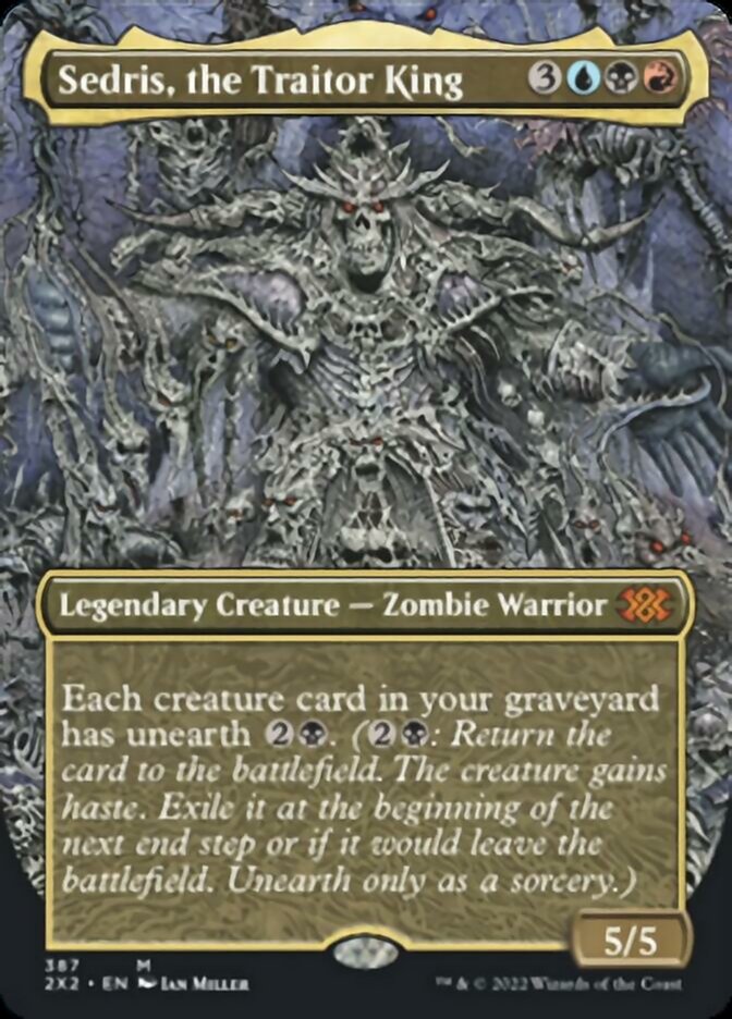 Sedris, the Traitor King (Borderless Alternate Art) [Double Masters 2022] | Gamer Loot