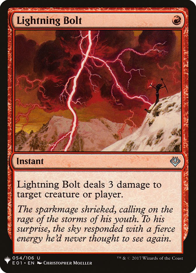 Lightning Bolt [Mystery Booster] | Gamer Loot