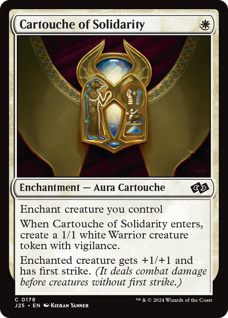 Cartouche of Solidarity [Foundations Jumpstart] | Gamer Loot