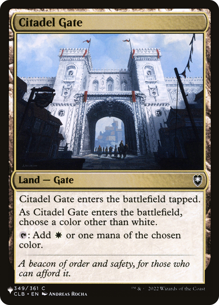 Citadel Gate [The List] | Gamer Loot