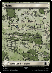 Plains (0714) (Surge Foil) [The Lord of the Rings: Tales of Middle-Earth] | Gamer Loot