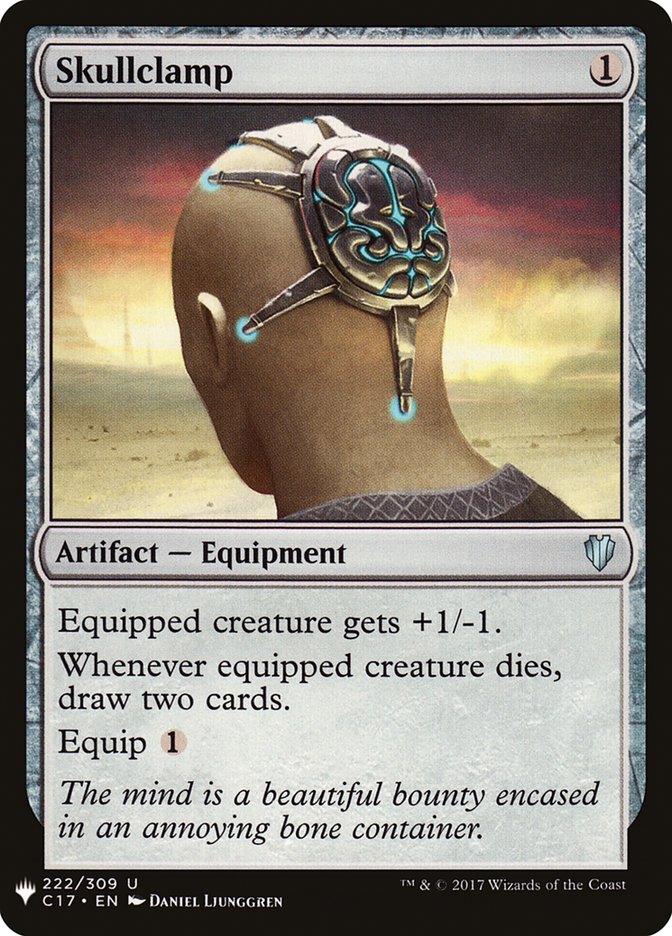 Skullclamp [Mystery Booster] | Gamer Loot