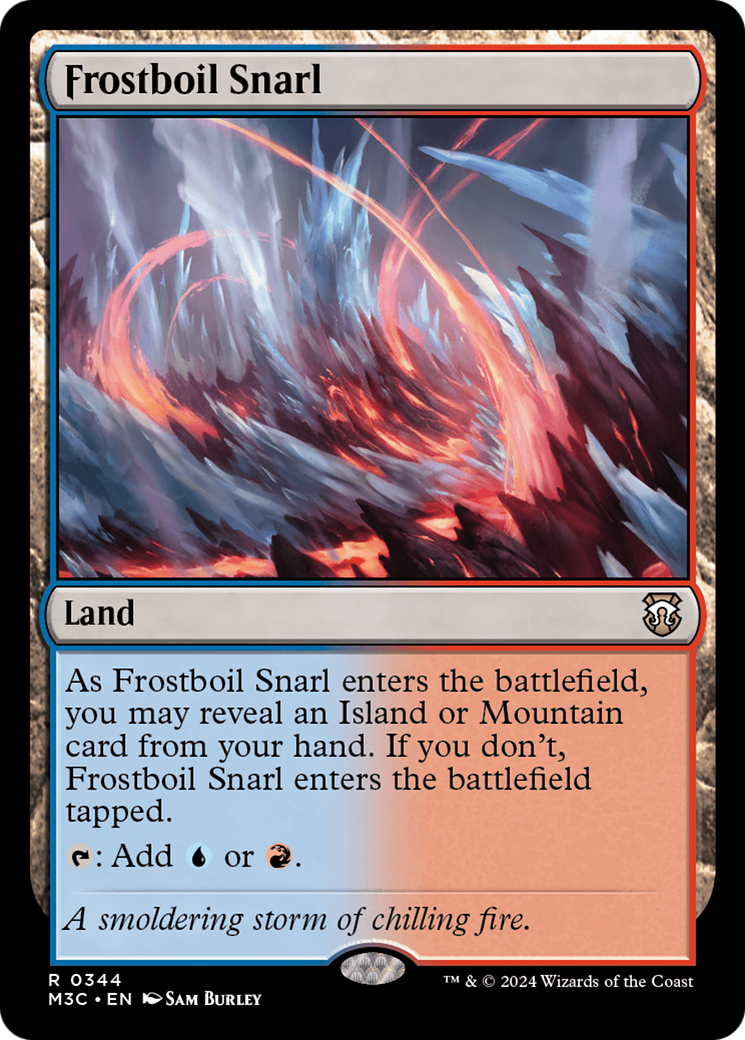 Frostboil Snarl [Modern Horizons 3 Commander] | Gamer Loot