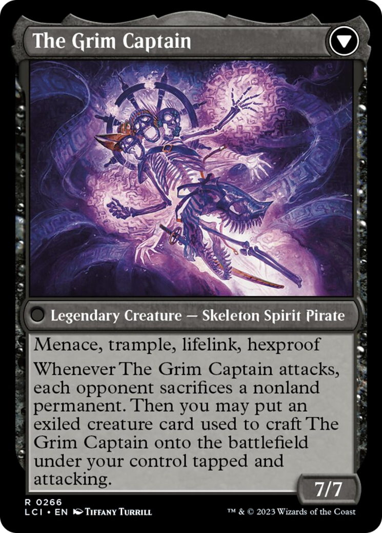 Throne of the Grim Captain // The Grim Captain [The Lost Caverns of Ixalan] | Gamer Loot