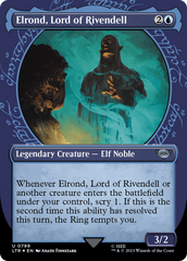 Elrond, Lord of Rivendell (Showcase) (Surge Foil) [The Lord of the Rings: Tales of Middle-Earth] | Gamer Loot