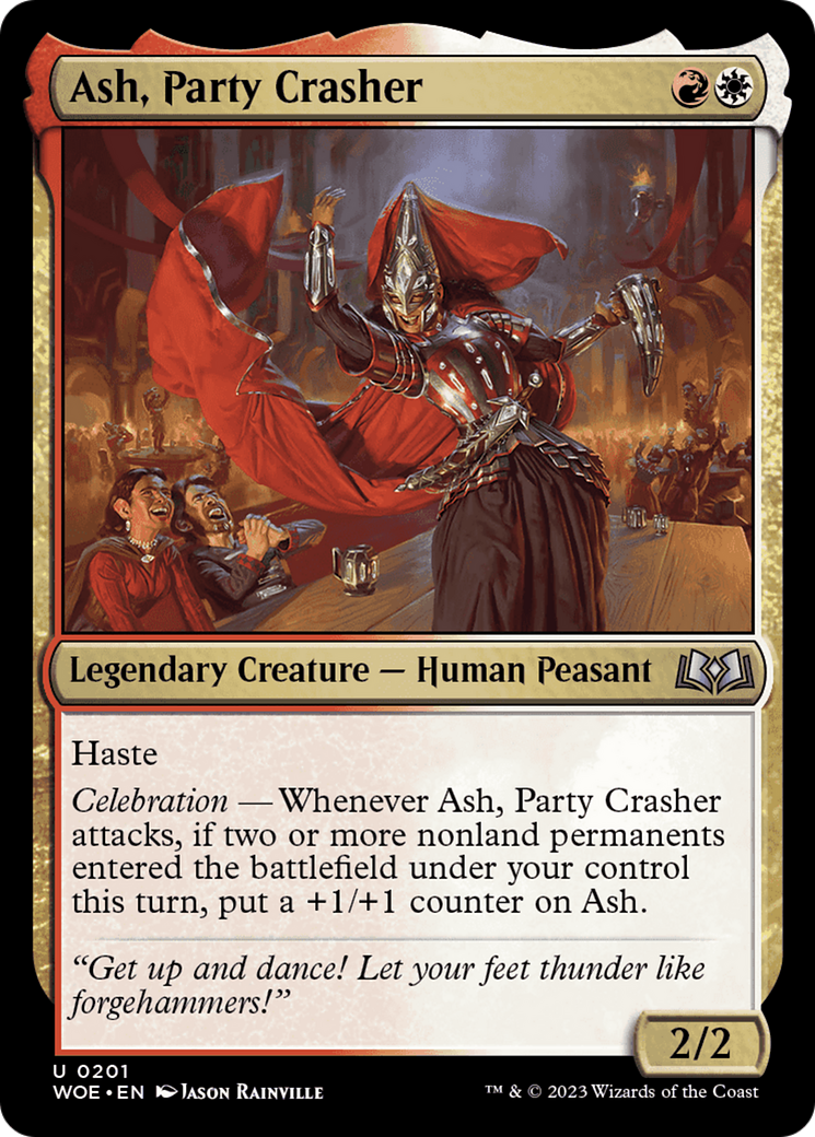 Ash, Party Crasher [Wilds of Eldraine] | Gamer Loot