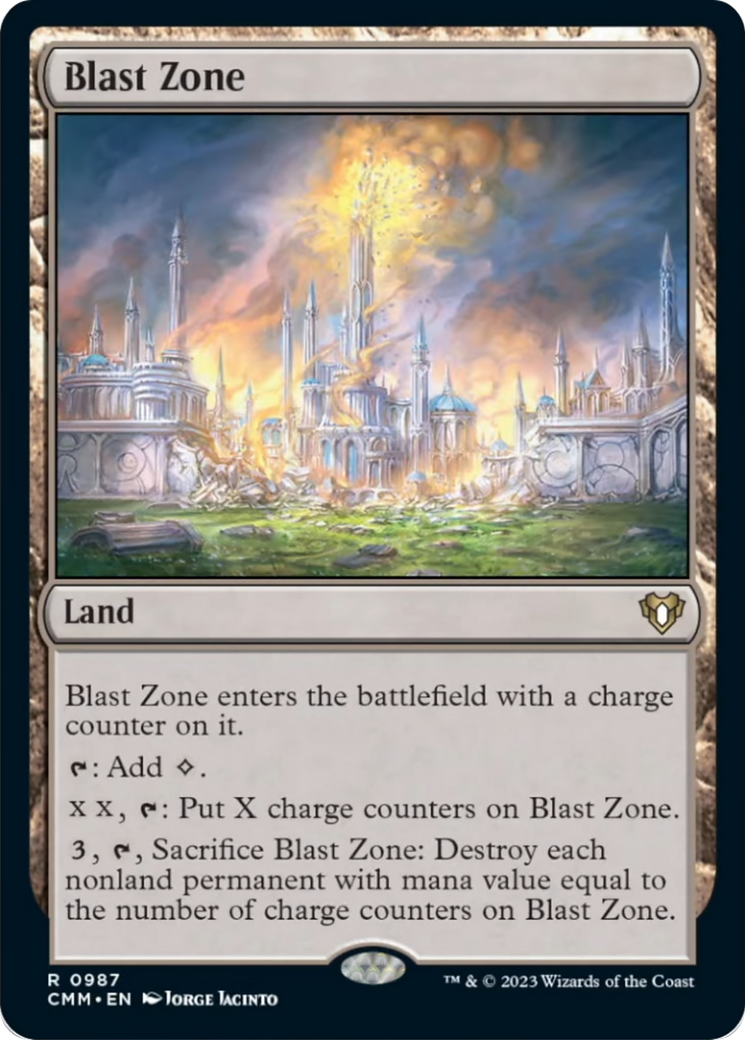 Blast Zone [Commander Masters] | Gamer Loot