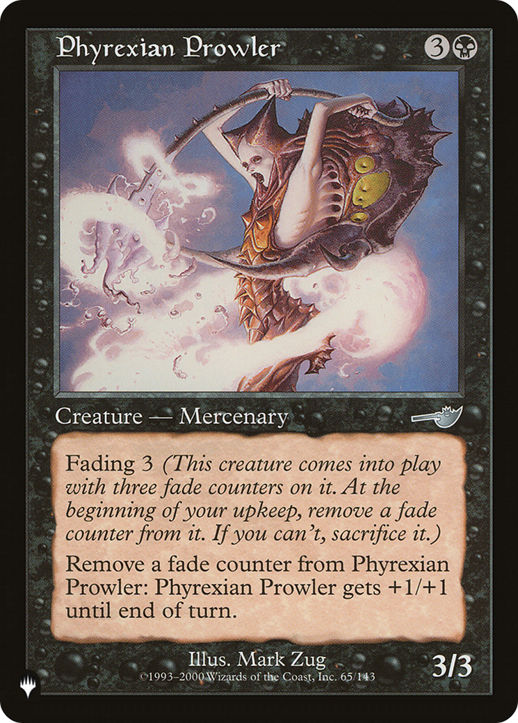 Phyrexian Prowler [The List] | Gamer Loot