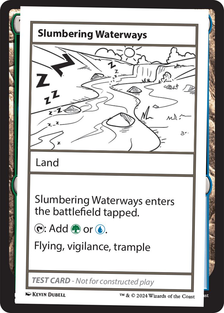 Slumbering Waterways [Mystery Booster 2 Playtest Cards] | Gamer Loot