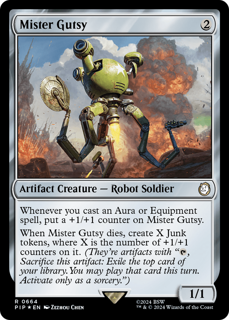 Mister Gutsy (Surge Foil) [Fallout] | Gamer Loot