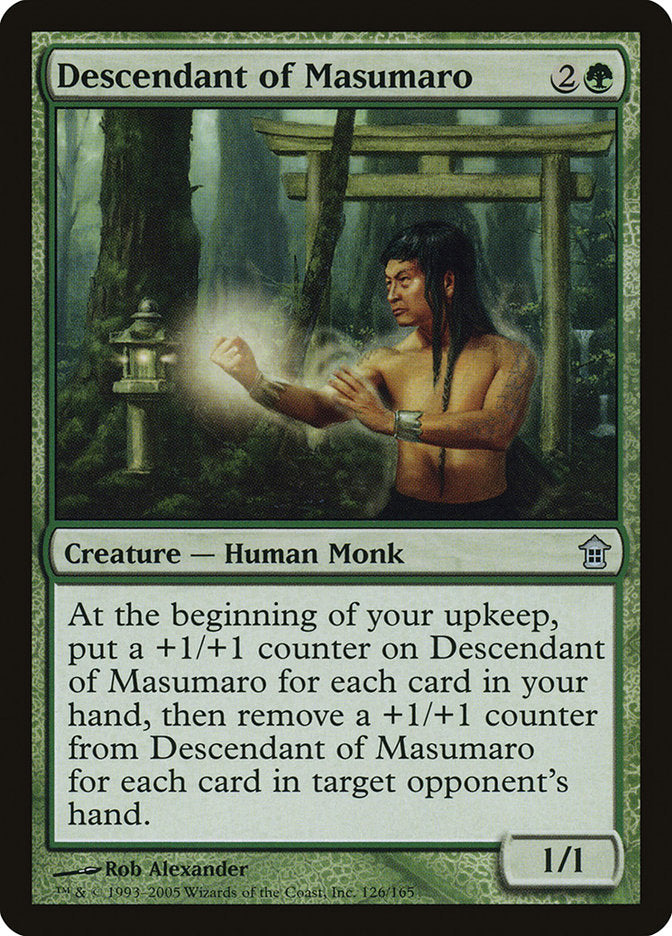 Descendant of Masumaro [Saviors of Kamigawa] | Gamer Loot