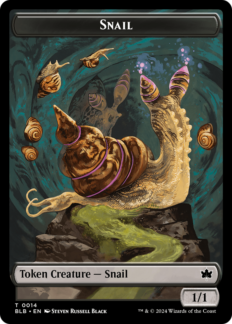 Snail Token [Bloomburrow Tokens] | Gamer Loot