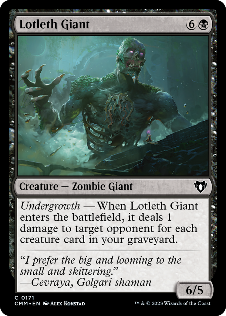 Lotleth Giant [Commander Masters] | Gamer Loot