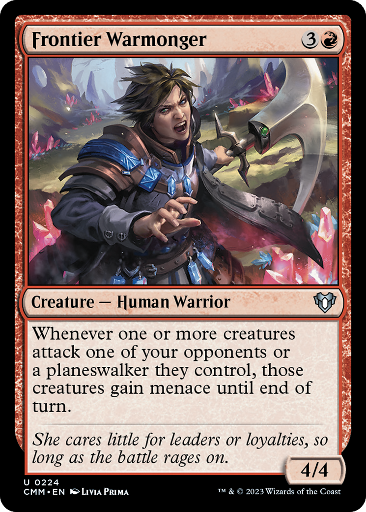 Frontier Warmonger [Commander Masters] | Gamer Loot
