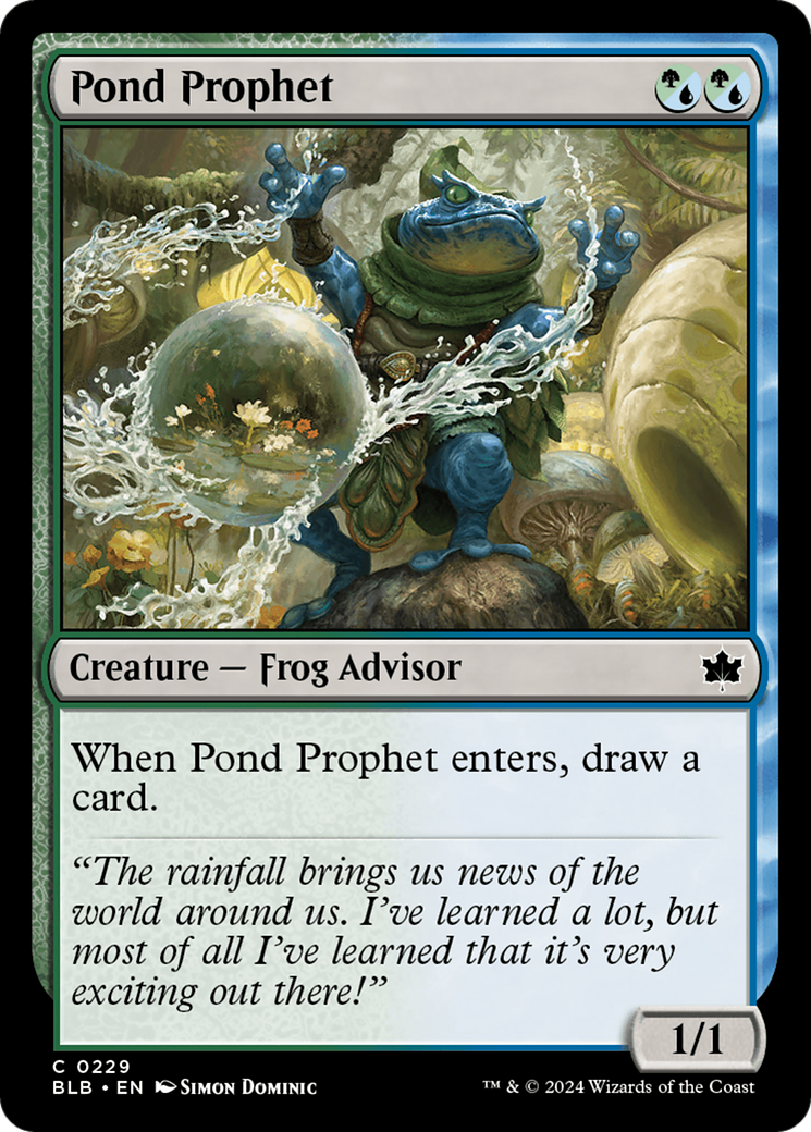 Pond Prophet [Bloomburrow] | Gamer Loot