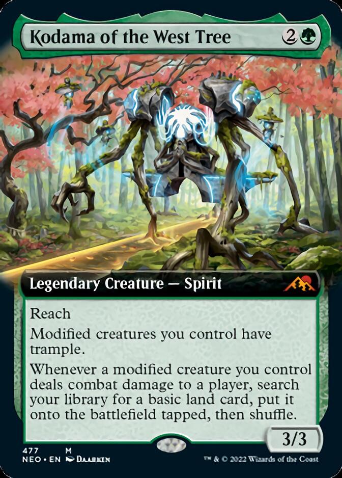 Kodama of the West Tree (Extended Art) [Kamigawa: Neon Dynasty] | Gamer Loot