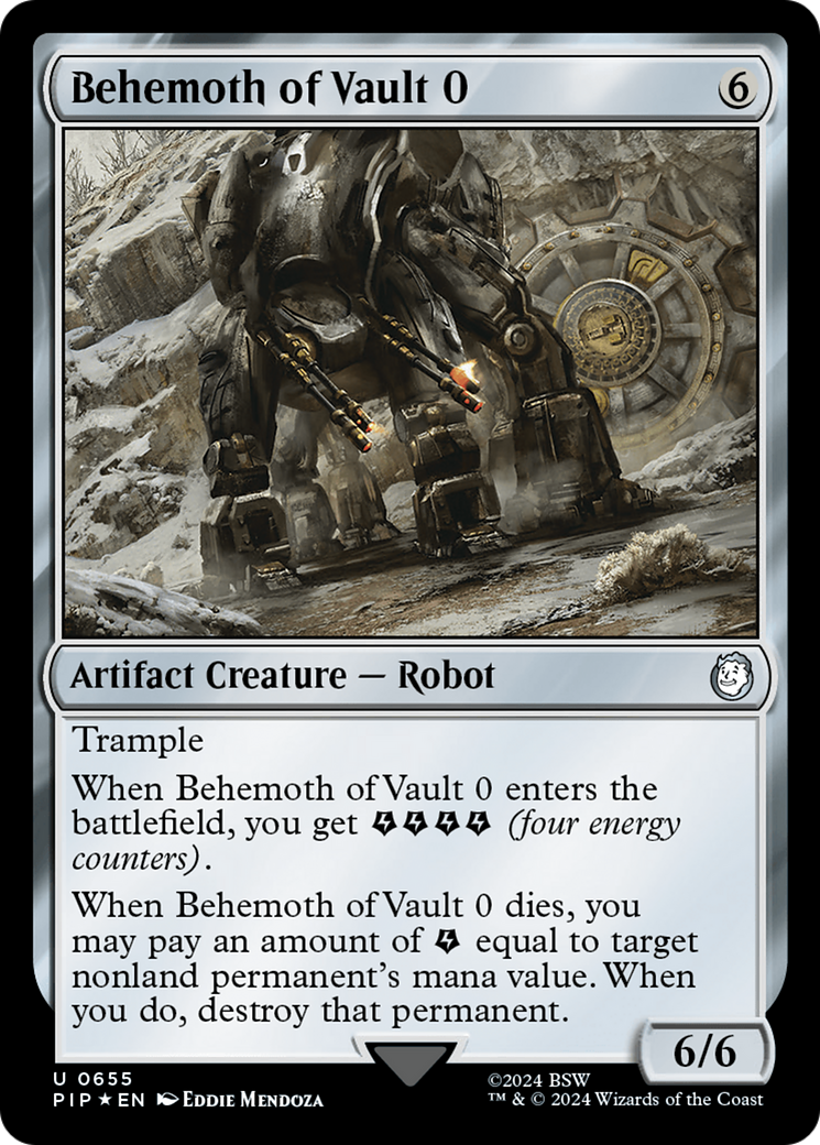 Behemoth of Vault 0 (Surge Foil) [Fallout] | Gamer Loot