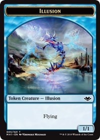 Illusion (005) // Elephant (012) Double-Sided Token [Modern Horizons Tokens] | Gamer Loot