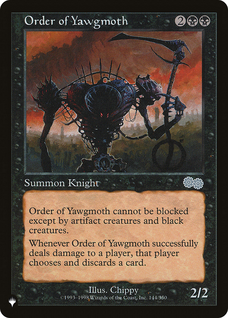 Order of Yawgmoth (USG) [The List] | Gamer Loot
