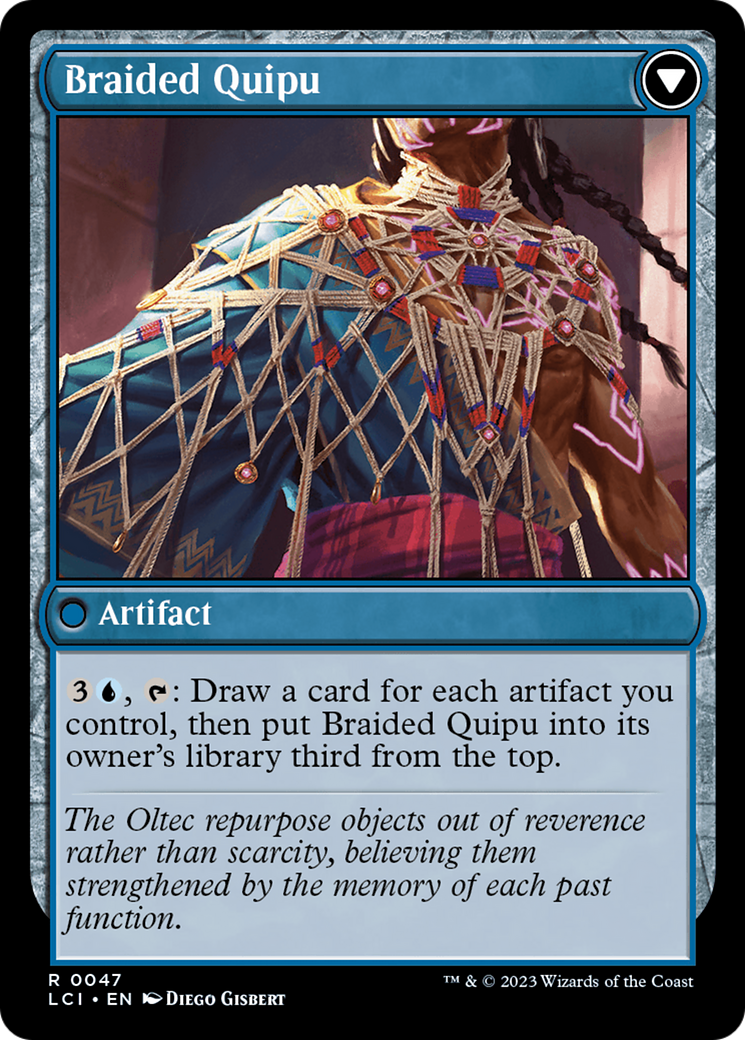 Braided Net // Braided Quipu [The Lost Caverns of Ixalan] | Gamer Loot