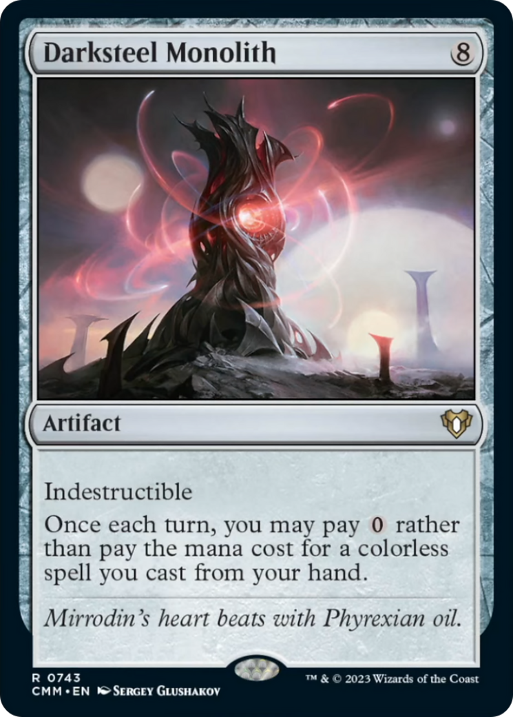 Darksteel Monolith [Commander Masters] | Gamer Loot