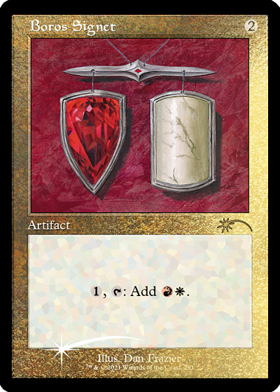 Boros Signet (Retro) (Foil Etched) [Secret Lair Drop Series] | Gamer Loot