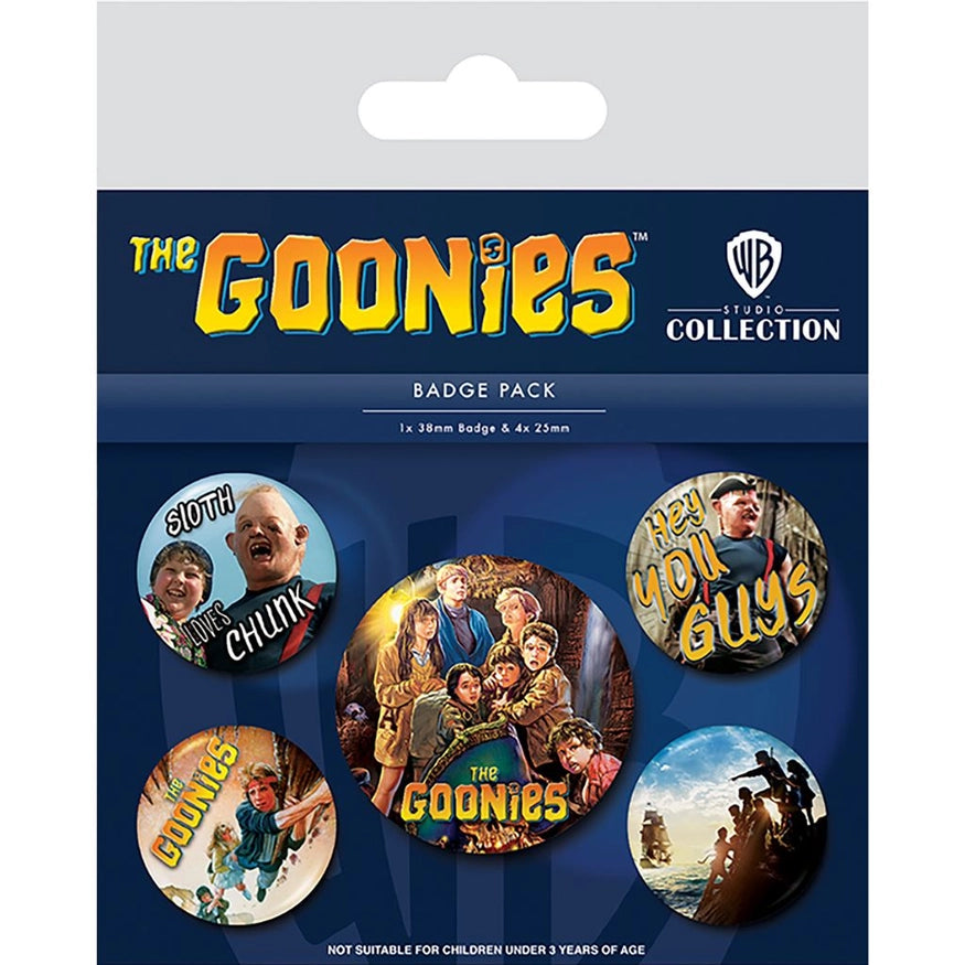The Goonies Badge Pack | Gamer Loot