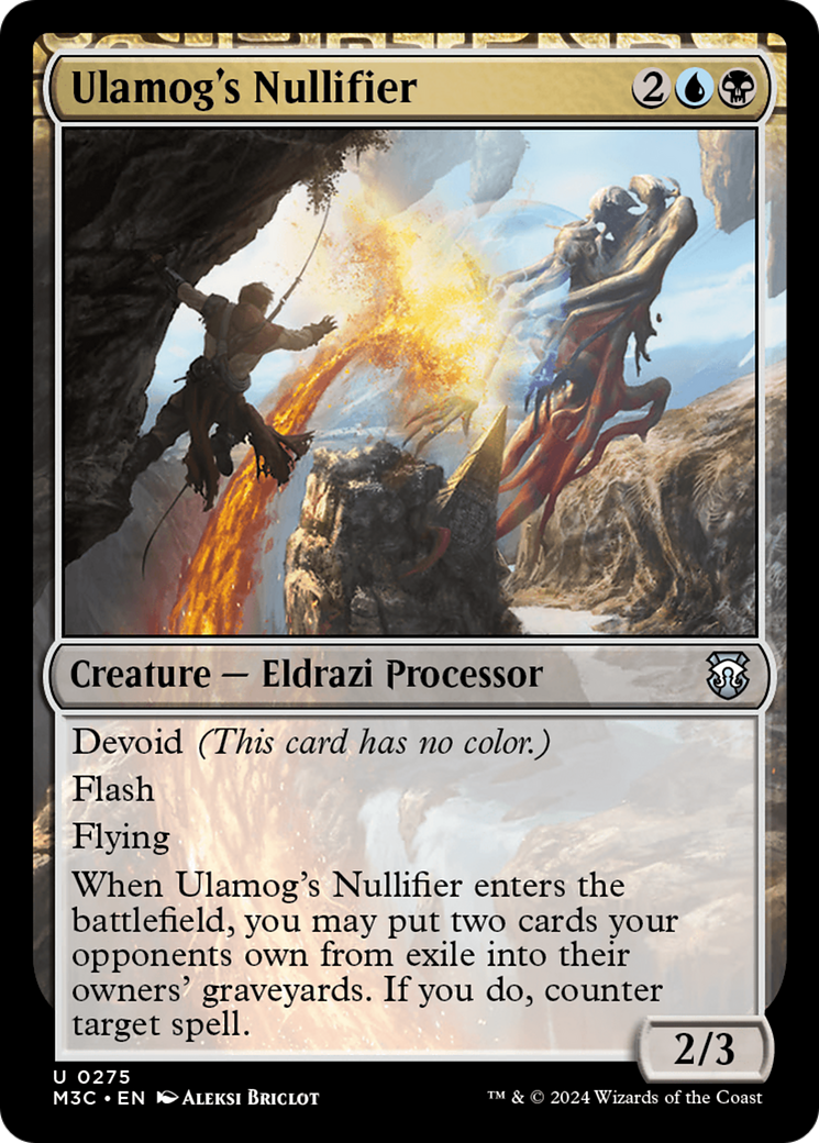 Ulamog's Nullifier (Ripple Foil) [Modern Horizons 3 Commander] | Gamer Loot